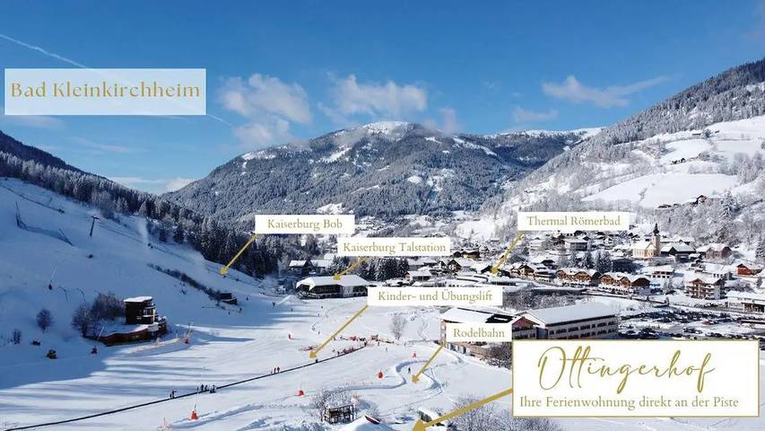 Chalet für 4 Personen, mit Garten und Balkon in Bad Kleinkirchheim