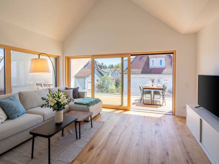 Ferienwohnung für 6 Personen, mit Garten in Ravensburg