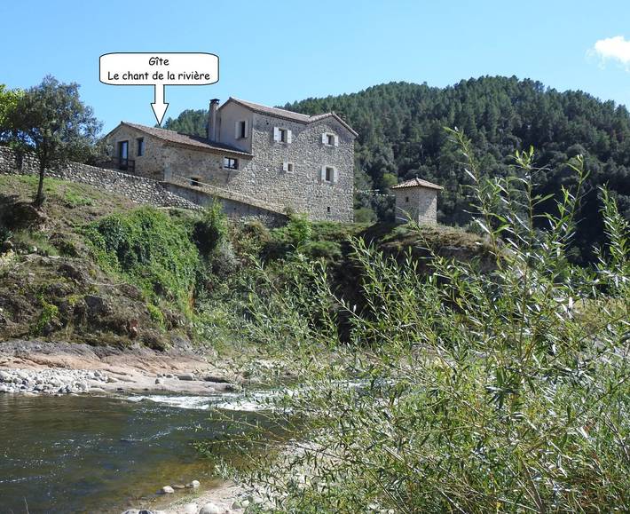 Gîte pour 2 personnes, avec balcon et jardin