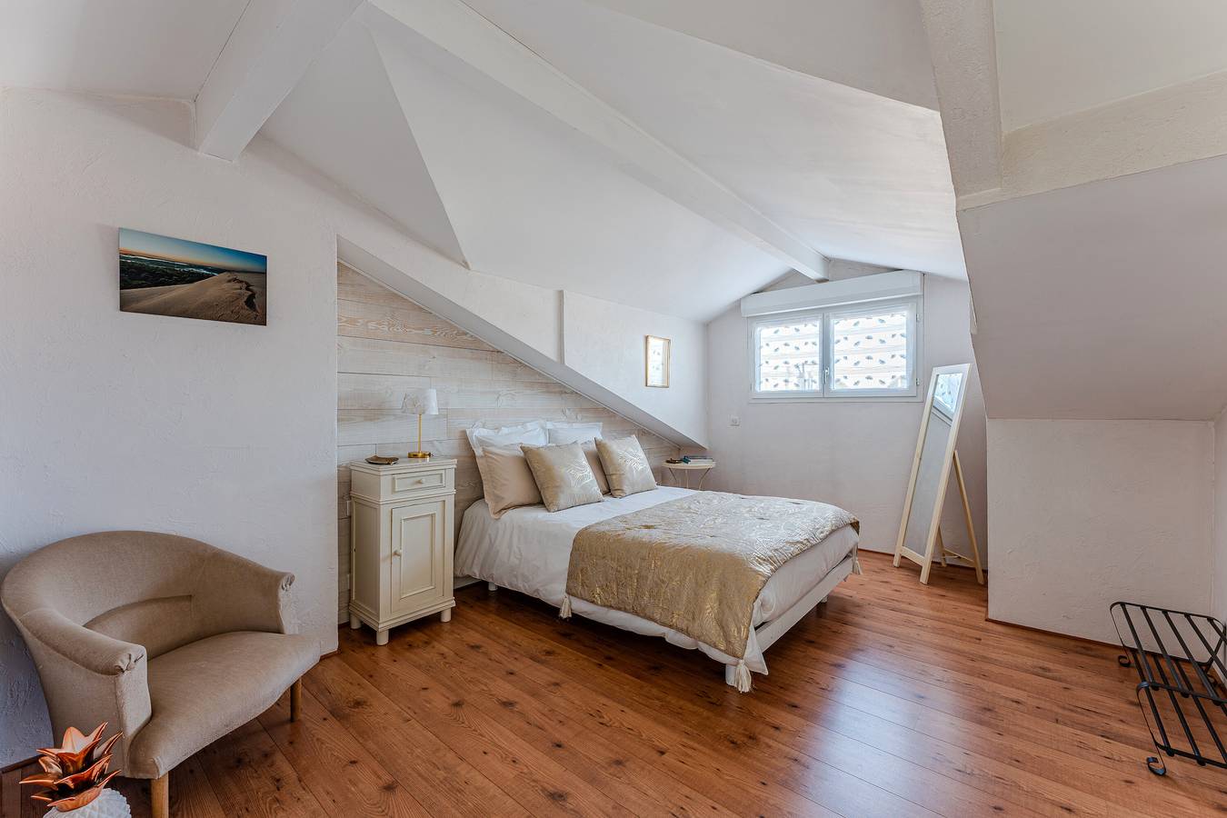 Gästezimmer 'La Chambre Dorée Du Bassin' mit privatem Garten und Wlan in La Teste-de-Buch, Arcachon und Umgebung