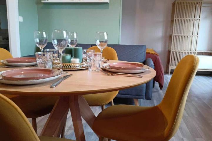 Appartement de vacances pour 4 personnes, avec balcon