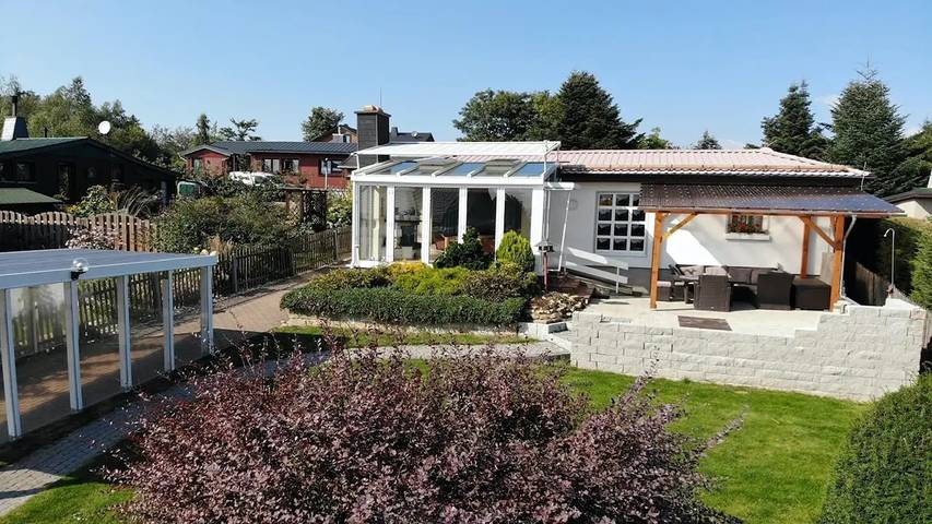 Ferienhaus für 5 Personen, mit Garten, mit Haustier