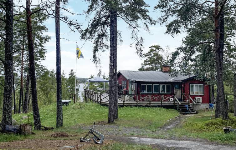 Ferienhaus für 6 Personen mit Terrasse in Stockholmer Schärengarten
