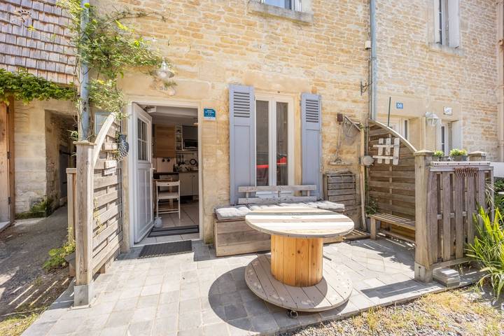 Location de vacances pour 4 personnes, avec Terrasse à Saint-Aubin-sur-Mer (Calvados)