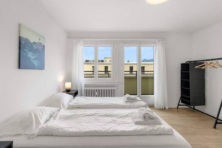 Ganze Wohnung, Cozy Central Lucerne Apartment with Balcony in Luzern, Vierwaldstättersee