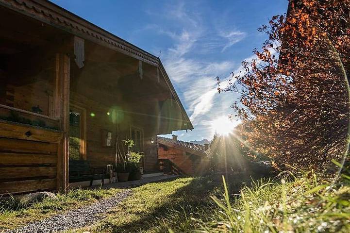 Appartement \"Karlhöhe\" met dennenbos - Rindereben, Bauerndörfl in Hohe Tauern, Hüttschlag