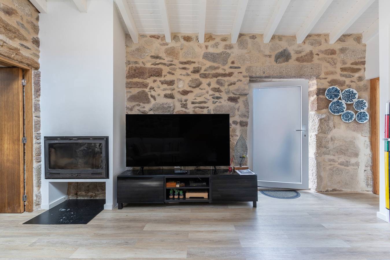 Casa do Pátio: Uitzicht op de bergen, wifi en airconditioning in Distrito de Viana do Castelo