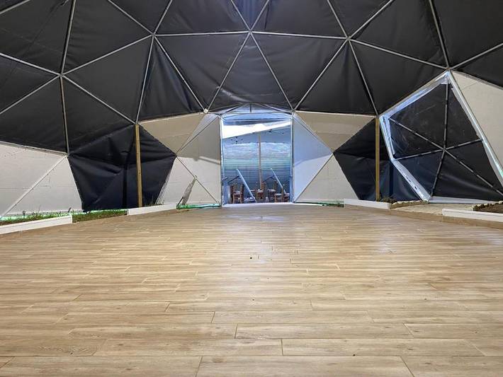 Tente pour 40 personnes, avec vue ainsi que jardin et terrasse, animaux acceptés dans le Tarn-et-Garonne - 2