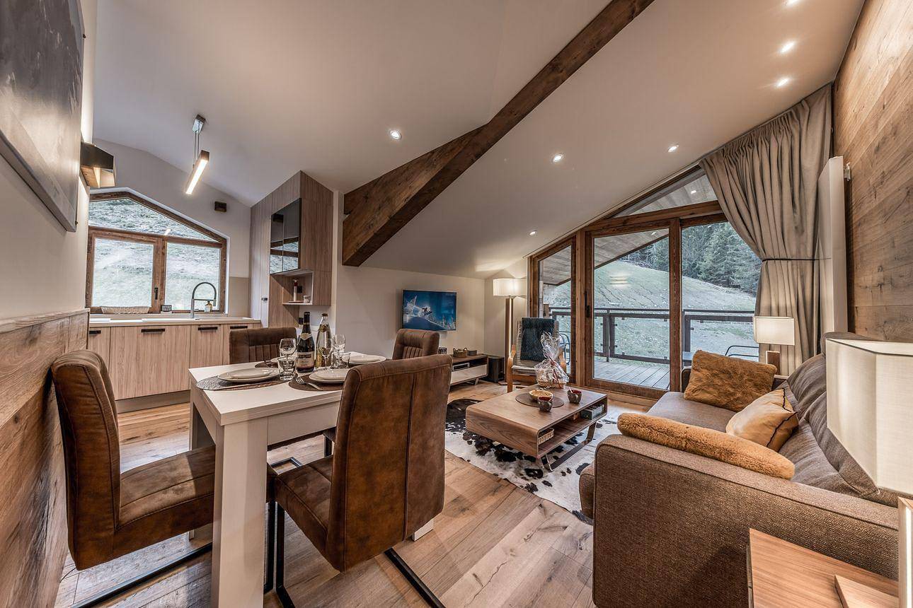 Apartamento entero, Cozy Penthouse with View & Parking in Courchevel 1650 (Moriond), Saint-Bon-Tarentaise