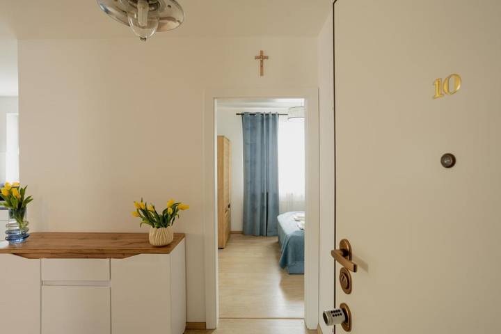 Apartament wakacyjny dla 4 osób, z balkon w Swoszowice
