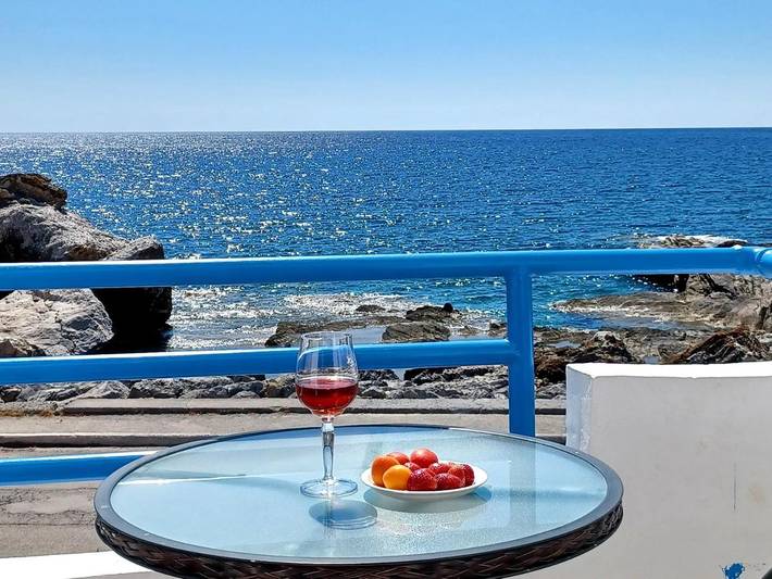 Apartament wakacyjny dla 2 osób, z widok i basen oraz ogród w Kreta