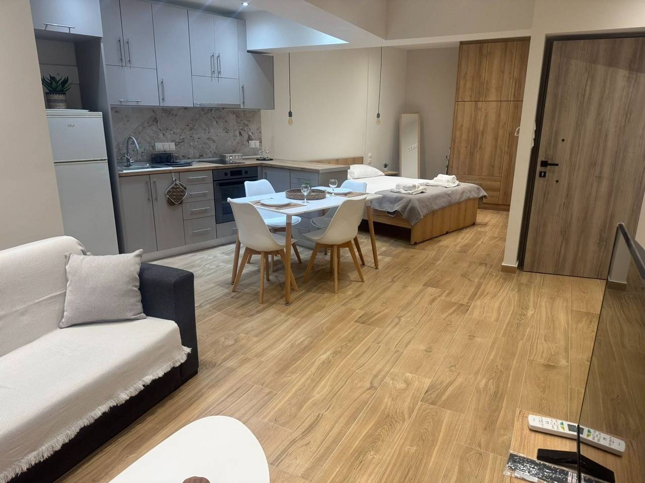 Gehele studio, Studio voor 3 personen in Pilion