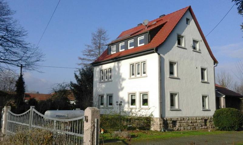 Ferienwohnung für 2 Personen, mit Garten und Seeblick sowie Ausblick in Eschwege