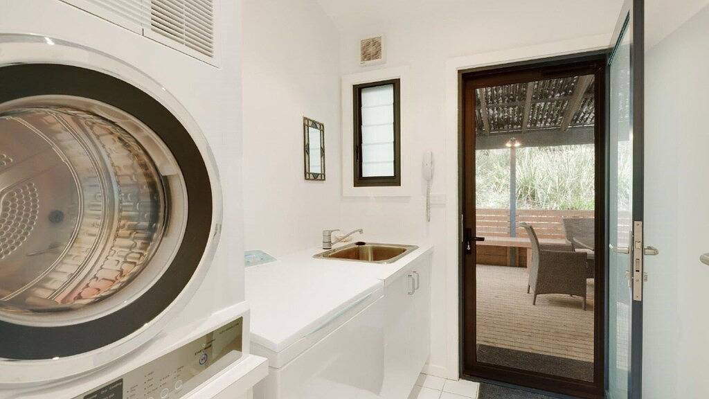 Raum und Ruhe am schönen Strand in New South Wales