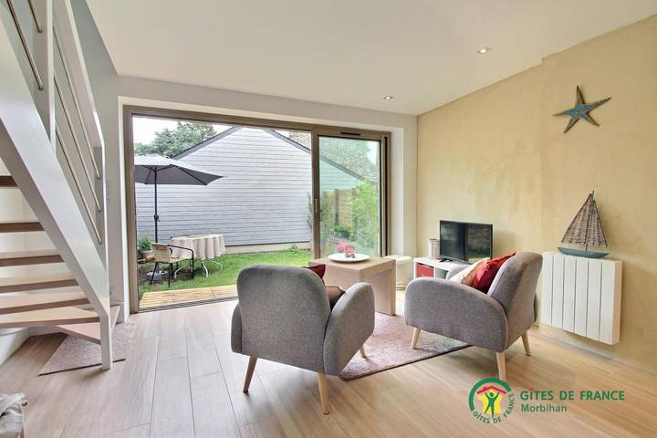 Gîte pour 2 personnes, avec jardin à Baden (France) - 3