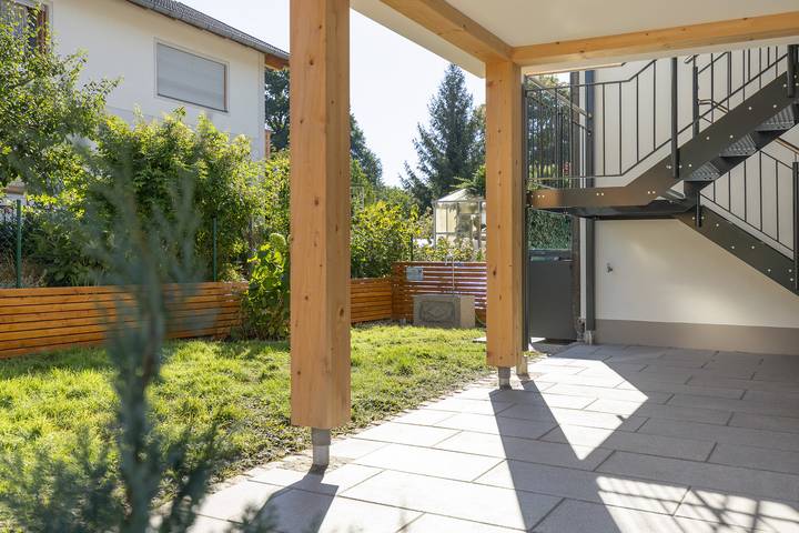 Ganze Ferienwohnung, Ferienwohnung Schwabe - Ferienwohnung mit einem separaten Schlafzimmer 39 qm in Petting, Rupertiwinkel