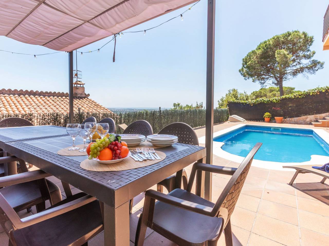 Panoramic in Tordera, Maresme