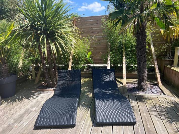 Hôtel pour 2 personnes, avec jacuzzi ainsi que terrasse et jardin, animaux acceptés à Plélo - 3