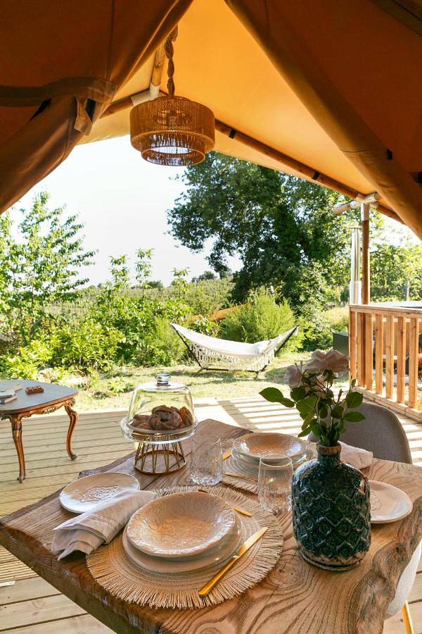 Tent in Fornazzo, Milo