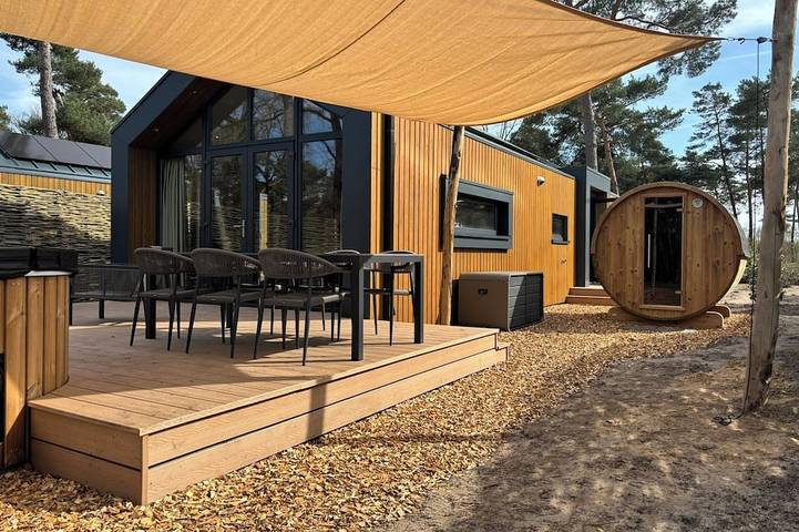 Ferienhaus für 6 Personen, mit Sauna und Garten sowie Whirlpool