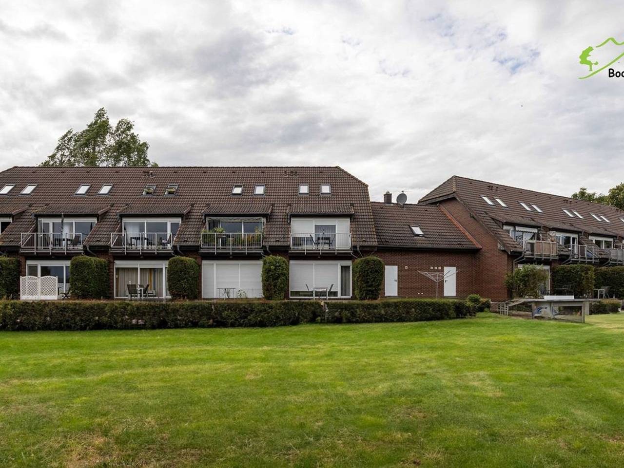 Ganze Ferienwohnung, Boddenhof Apartment 46 - ebenerdig, tierfreundlich - Ferienwohnung 46 – Helles Erdgeschossapartment mit Wlan und Terrasse in Buschvitz, Bergen auf Rügen und Umgebung