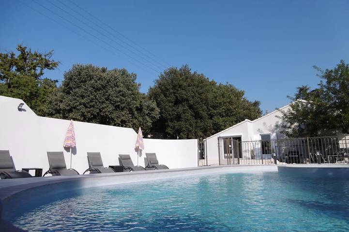 Ferienhaus für 8 Personen, mit Garten und Balkon sowie Whirlpool, mit Haustier - 1