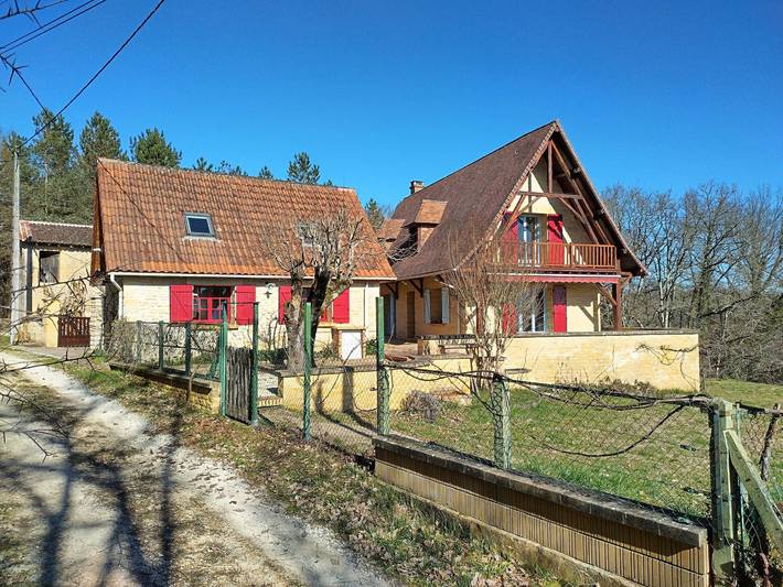 Maison de vacances pour 10 personnes, avec jardin à Montignac