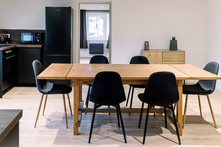 Appartement entier, L'Écrin du Haut Pergé ★ Jardin • Parking • Netflix • Wi-Fi • 2 Chambres in Gérardmer, Parc naturel régional des Ballons des Vosges