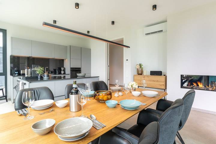 Ferienwohnung für 6 Personen, mit Garten und Sauna sowie Ausblick und Seeblick, mit Haustier in Garz - 3