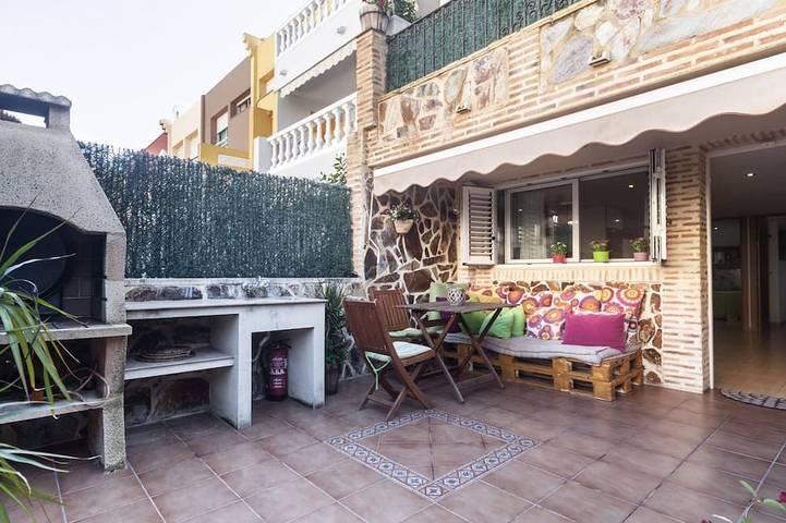 Ferienhaus für 5 Personen, mit Terrasse und Pool, mit Haustier - 1
