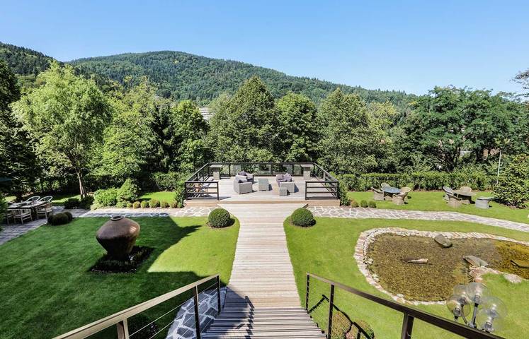 Hotel für 2 Personen, mit Garten und Sauna sowie Terrasse in Bad Herrenalb - 4