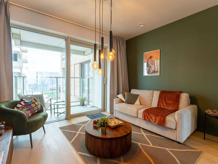 Vakantiewoning voor 5 personen, met Balkon en Terras in Oostende