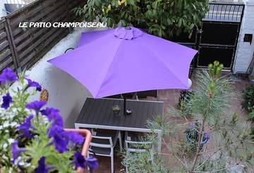 Gîte pour 3 personnes, avec jardin et balcon, animaux acceptés en Indre-et-Loire
