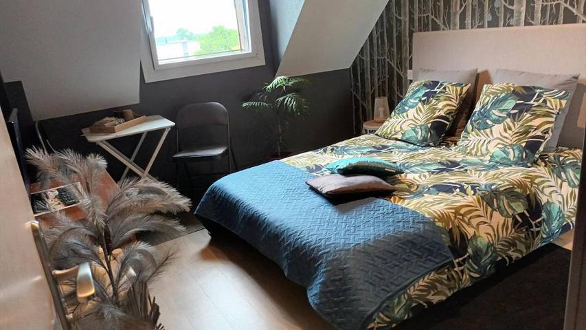 Chambre d’hôte pour 2 personnes, avec terrasse et jardin