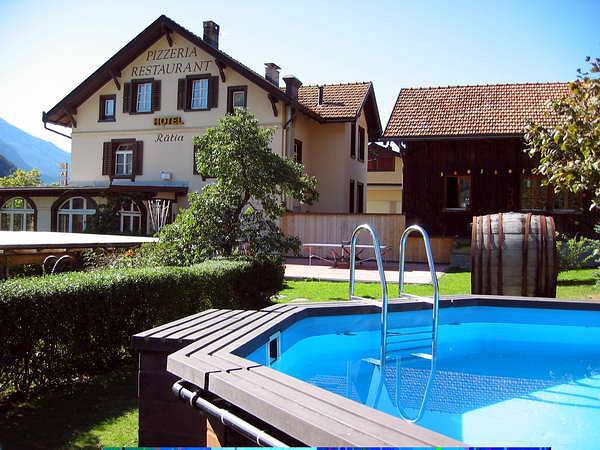 Hotel Rätia - Einzelzimmer in Filisur, Bergün Filisur