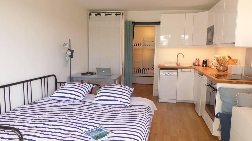Apartamento entero, Studio les pieds dans l’eau à Penthièvre in Penthièvre, Saint-Pierre-Quiberon