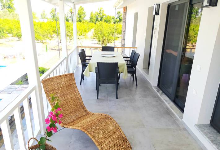 Ferienhaus für 8 Personen, mit Terrasse und Ausblick sowie Garten in Ägäisregion - 3