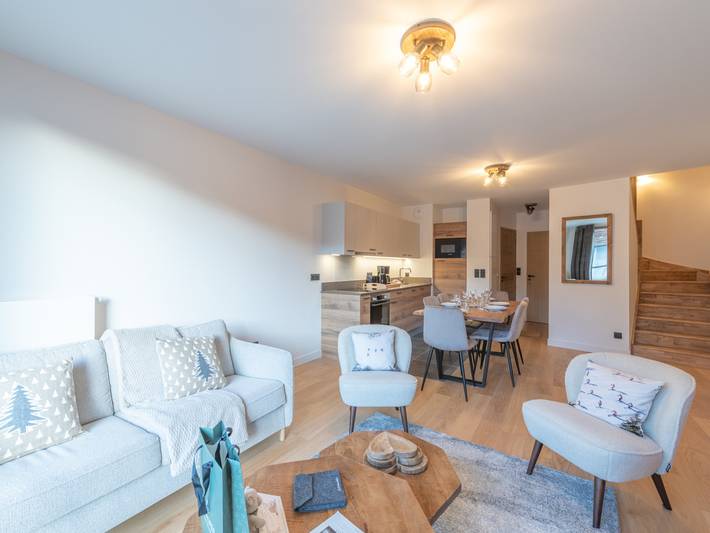 Chalet pour 6 personnes, avec balcon à Huez - 3