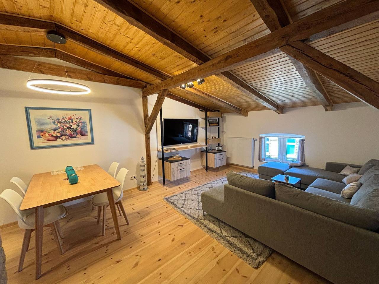 Ganze Ferienwohnung, Barther Dachstudio - Barther Dachstudio in Barth, Vorpommern