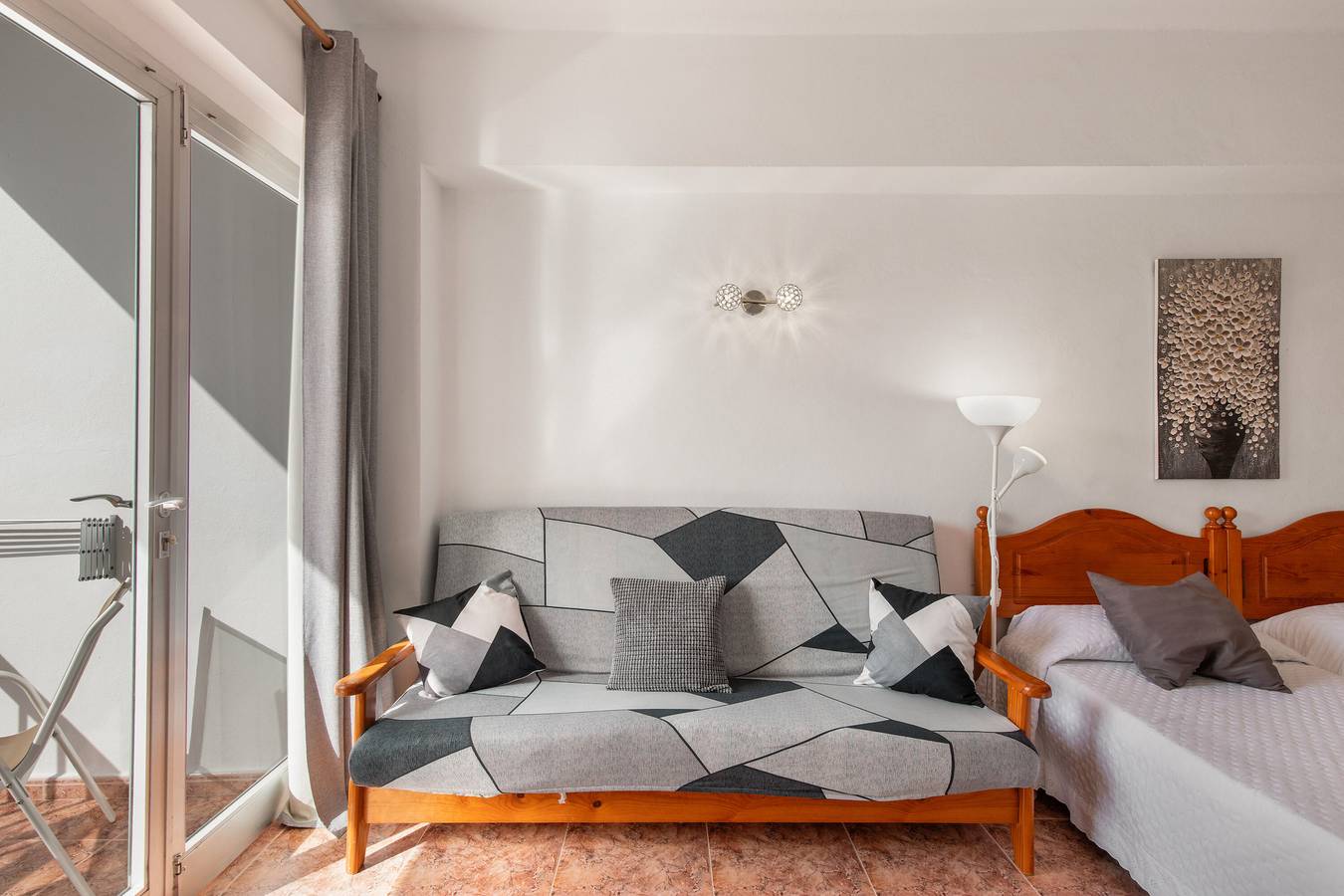 Entire studio, Studio 'Martin - 21' with Sea View, Balcony and Wi-Fi in Puerto Naos, Los Llanos de Aridane