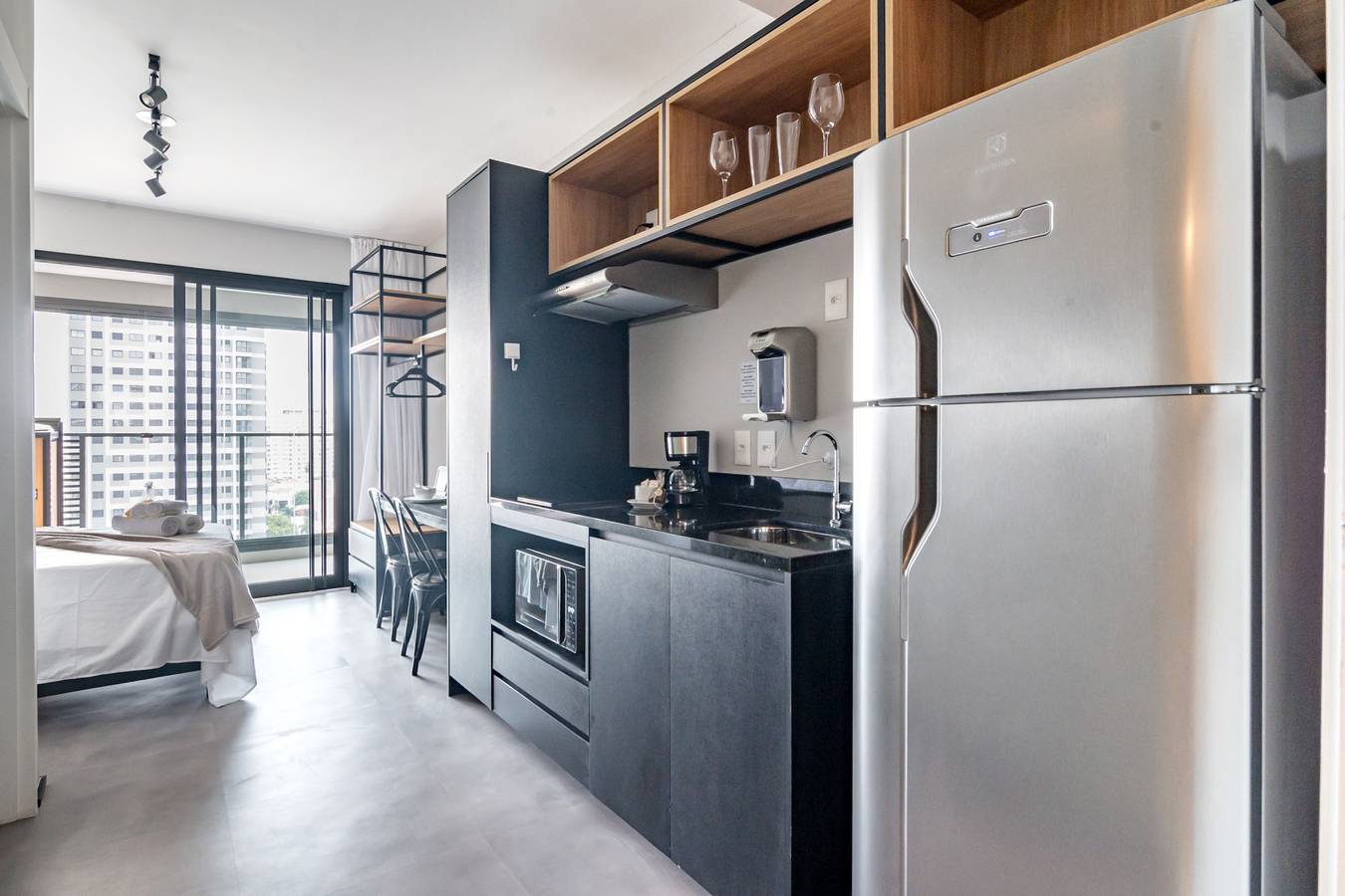 Studio entier, Refuge in São Paulo with swimming pool | Sp-P2003B in Perdizes, São Paulo