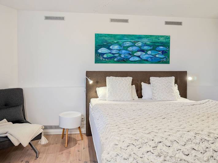 Ferienwohnung für 2 Personen, mit Seeblick und Balkon sowie Sauna und Ausblick, kinderfreundlich in Barth - 4