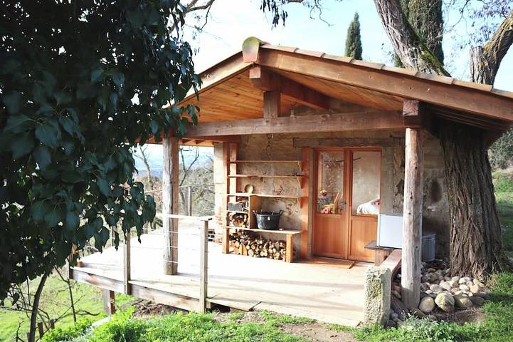Gîte pour 2 personnes, avec balcon et jardin à Villarzel-du-Razès