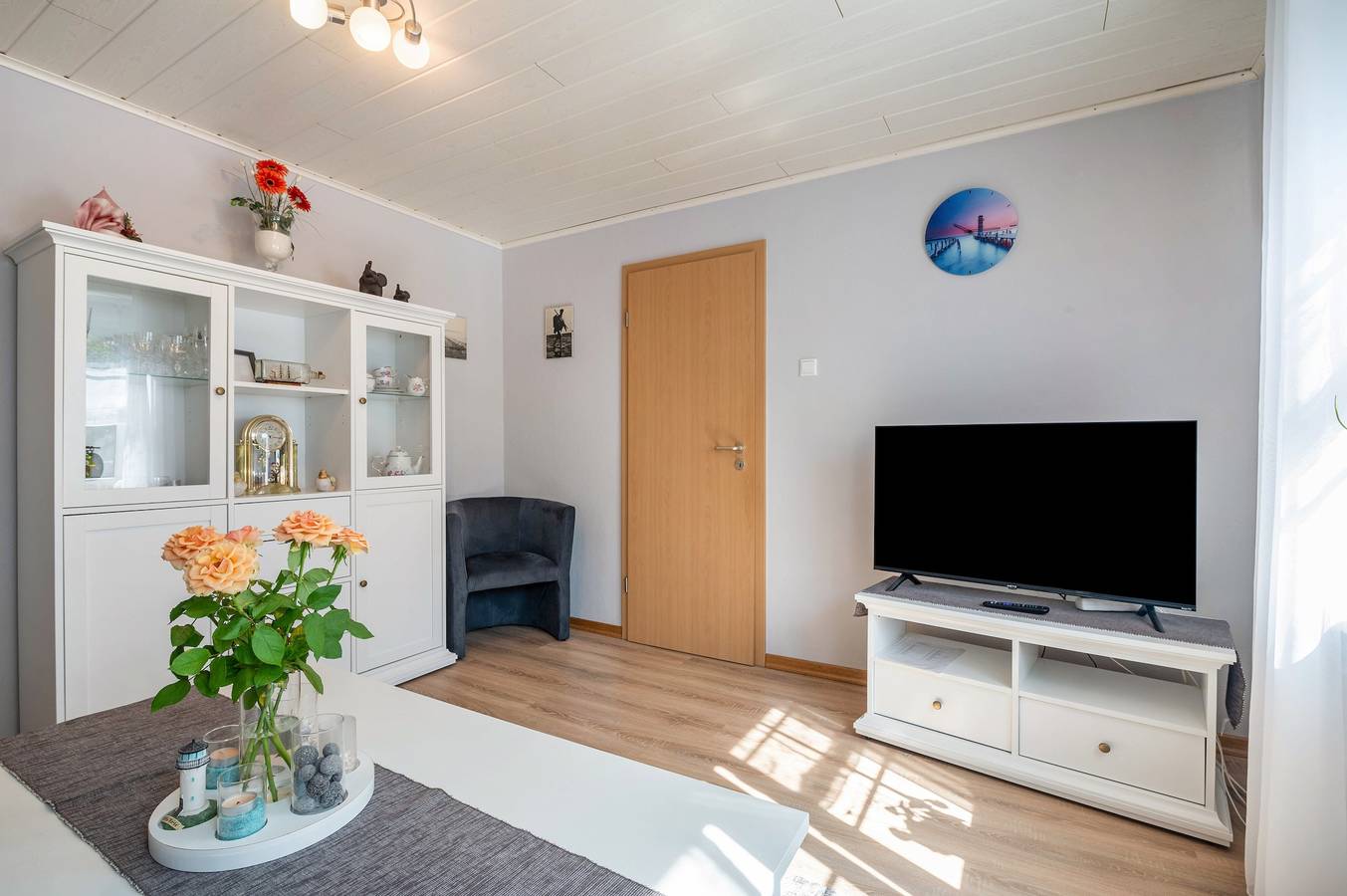 Ganze Wohnung, Ferienwohnung 'Gemütliche' mit gemeinsamer Terrasse, gemeinsamem Garten und Wi-Fi in Sahlenburg, Cuxhaven