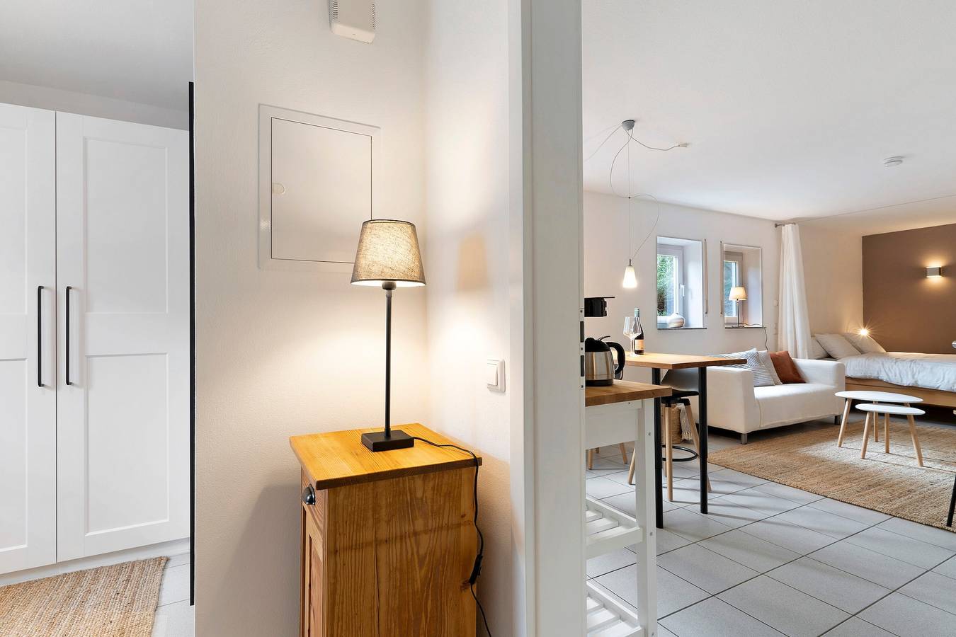 Ganzes Studio, Einzimmerapartment 'Ferienwohnung Vino9' mit privatem Garten und Wlan in Oberrotweil, Vogtsburg im Kaiserstuhl
