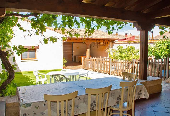 Ferienhaus 'Casa Mariano' in Turégano, Segovia – Bergblick & private Terrasse in Turégano, Segovia Provinz