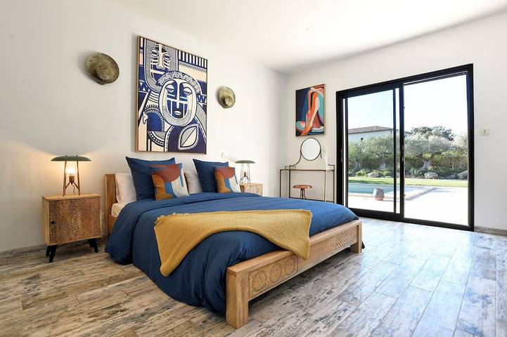 Location de vacances pour 11 personnes, avec balcon et jardin à Domazan - 2