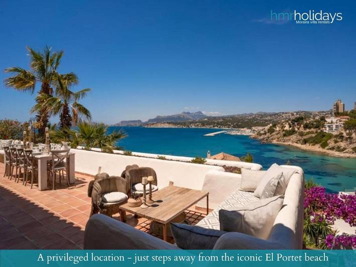 Villa pour 6 personnes, avec piscine ainsi que jardin et balcon