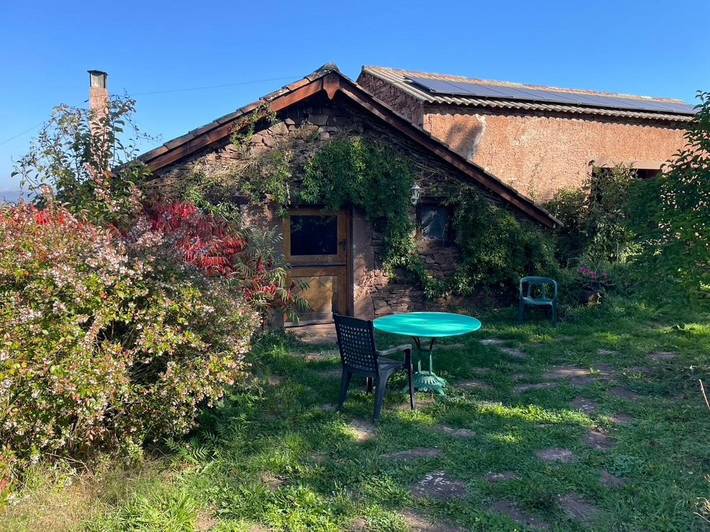Maison d’hôte pour 7 personnes, avec jardin et vue, animaux acceptés à Saint-Izaire