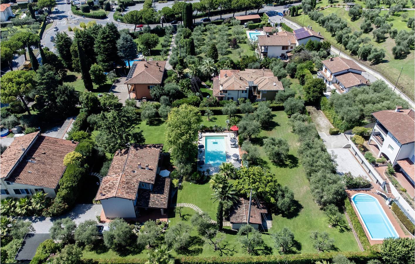 250qm Wohnung nahe Gardasee mit Pool in Padenghe sul Garda, Gardasee-Berge